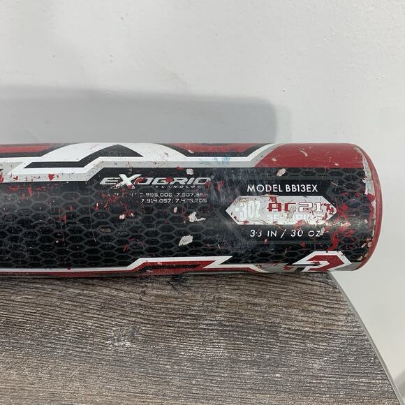 Louisville Slugger TPX EXO Grid 3 BB13EX 33 in 30 oz Baseball Bat Drop 3 BBCOR - Picture 3 of 8